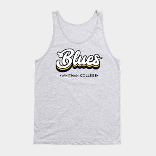 Blues - Whitman College Tank Top